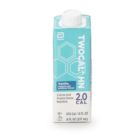 Twocal Hn Vanilla Oral Supplement / Tube Feeding Formula, 8oz Carton, 24PK 64809